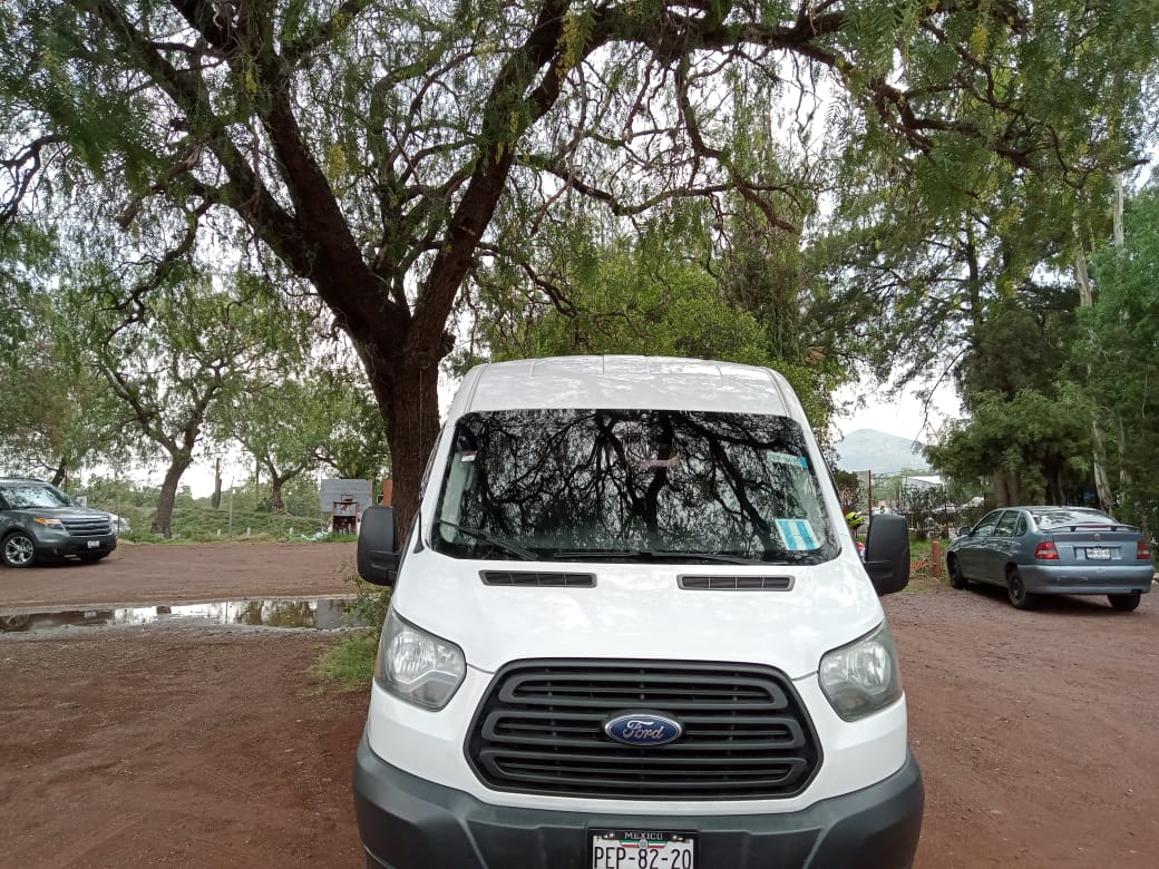 Camioneta blanca